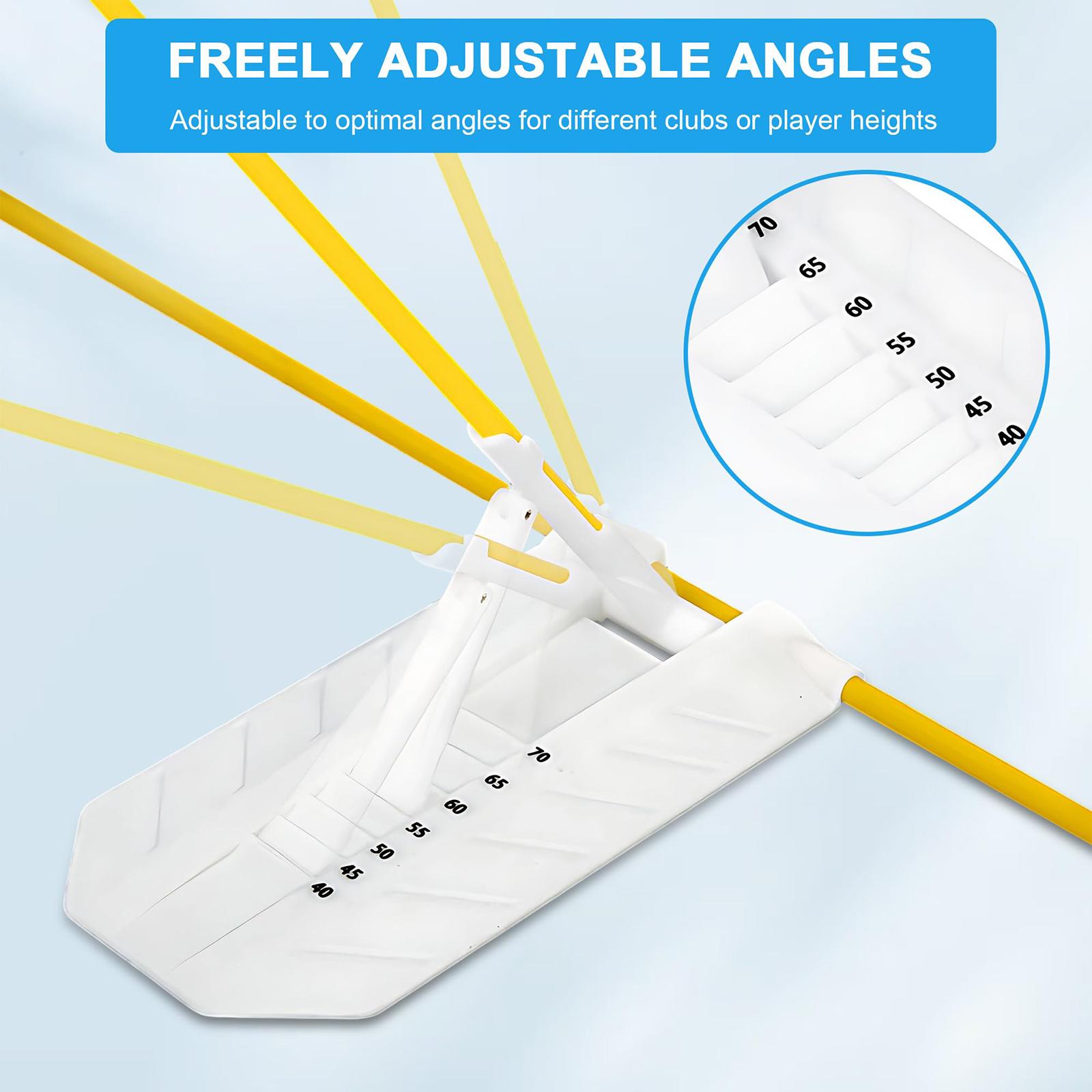 Регулируемый тренажер для голь – обзор и цена Alignment Stick Set